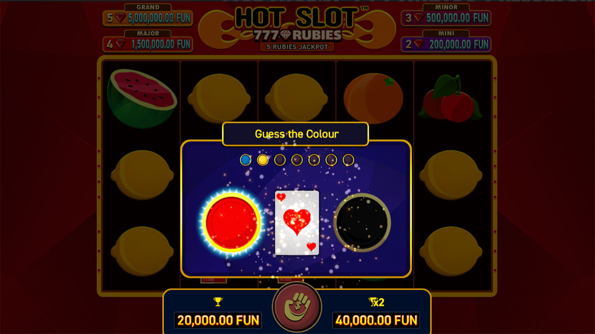  Hot Slot™: 777 Rubies Extremely Light