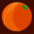 Hot Slot™ 777 Rubies Extremely Light Orange